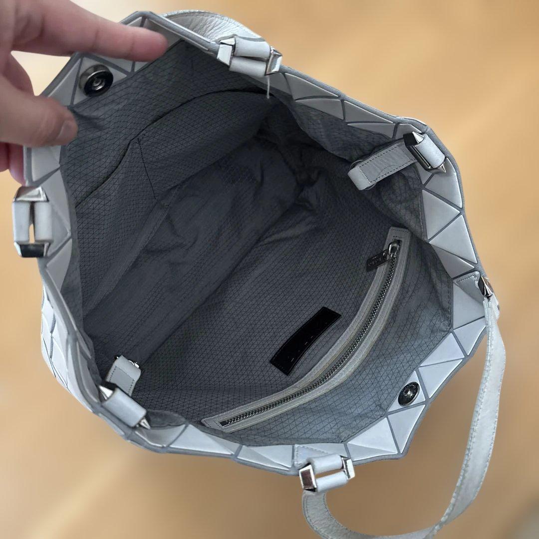 あ*ー様 BAOBAO　ISSEY MIYAKE　グレー　トートバッグ　イッセイ