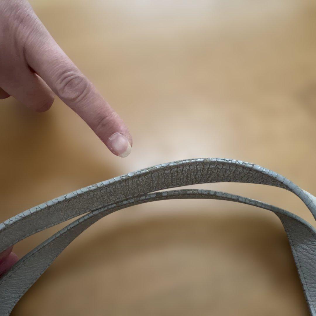 あ*ー様 BAOBAO　ISSEY MIYAKE　グレー　トートバッグ　イッセイ