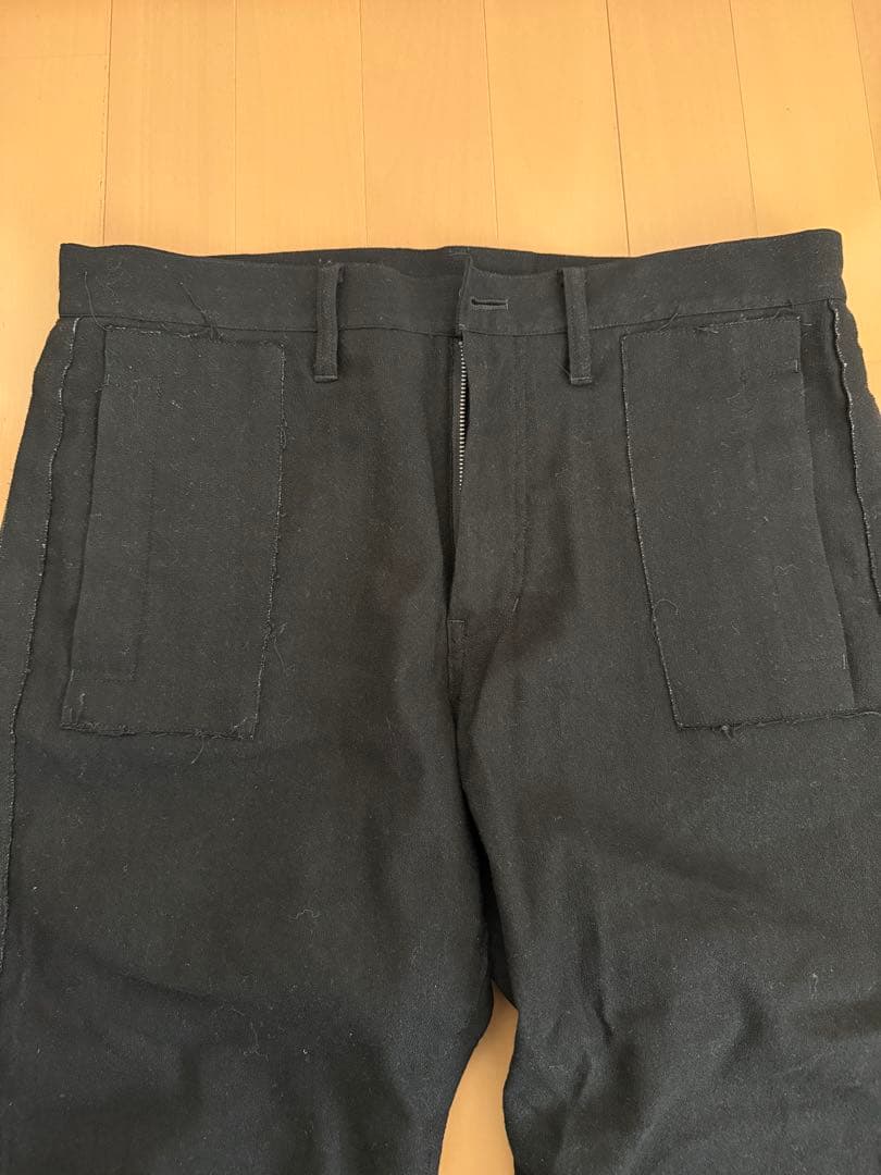 Yohji Yamamoto pour homme ブラックパンツ サイズ4