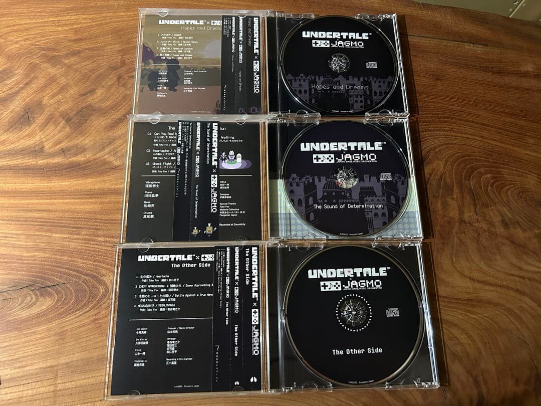 Jagmo undertale cd ファイル　パンフレット