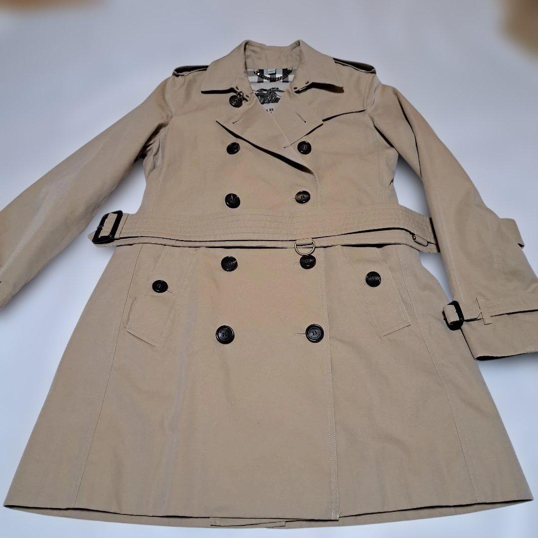 バーバリー　トレンチコート　ベージュ　タグあり　サイズ38