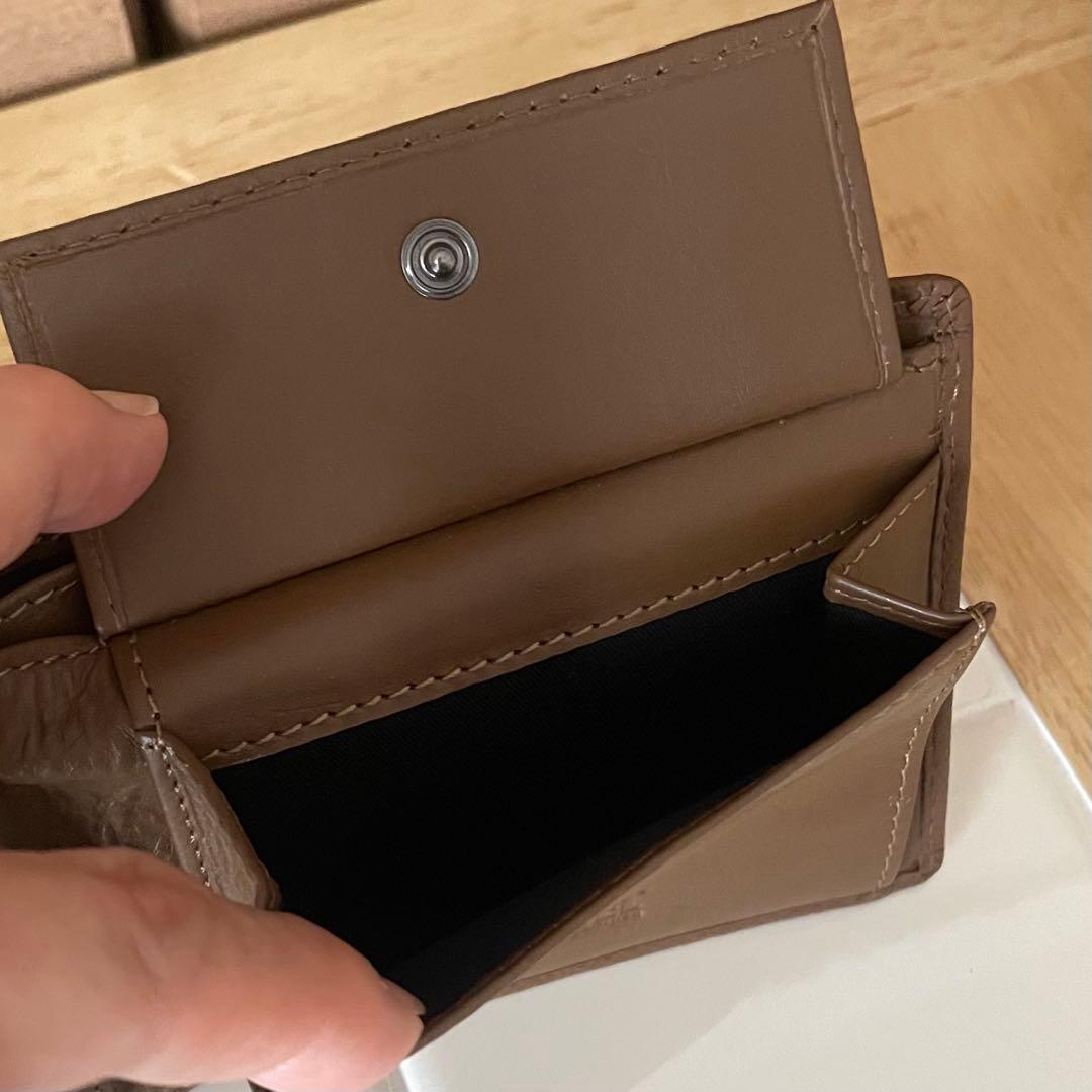 【◎です】 ディーゼル ロゴ レザー 本革 折り財布　ブラウン