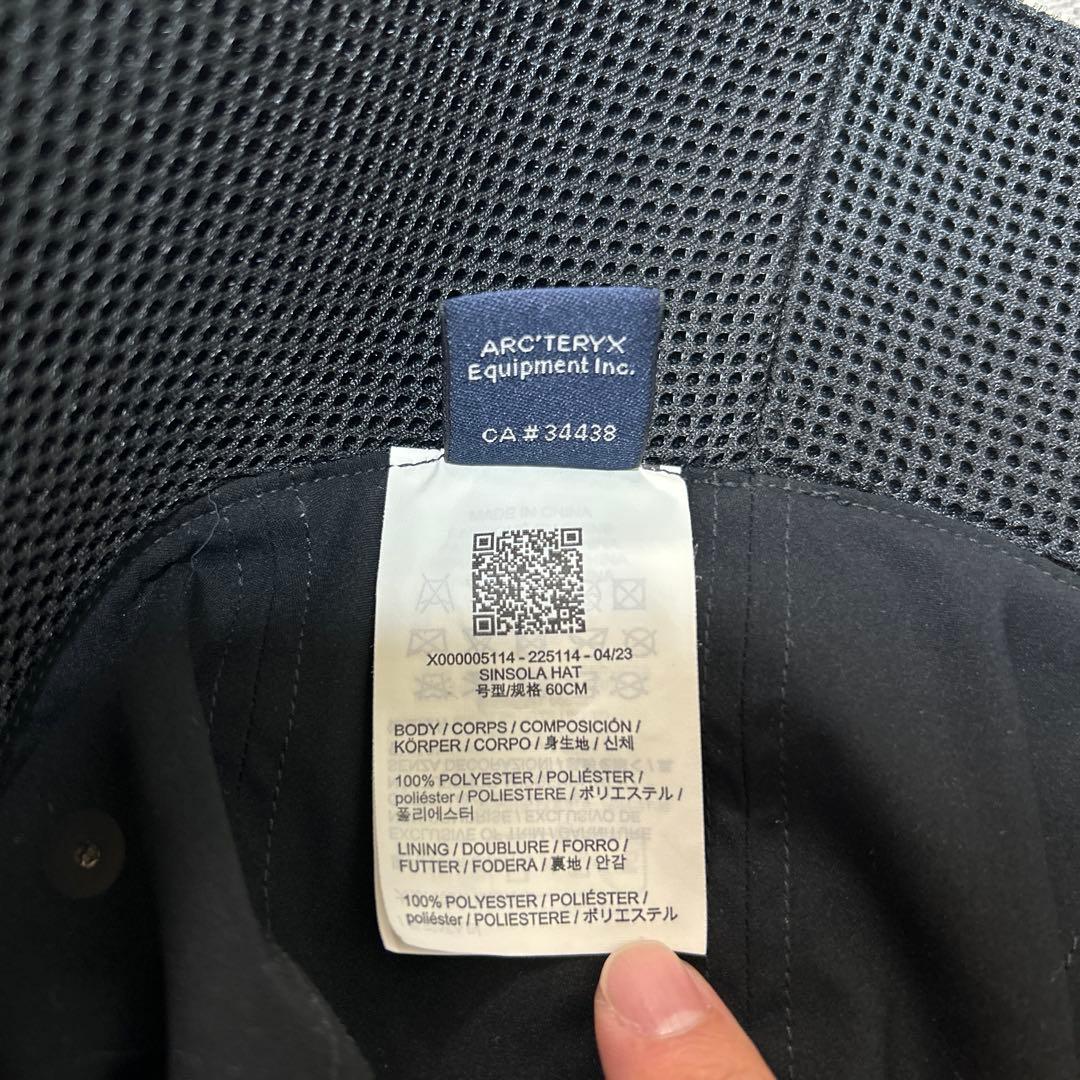 ARC’TERYX アークテリクス Sinsola Hat 帽子 シンソラハット