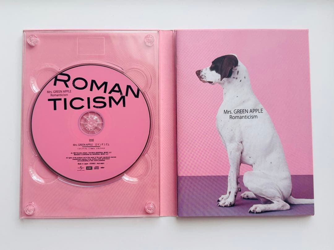 Mrs.GREENAPPLE ロマンチシズム　初回　トール盤　アートブック付き