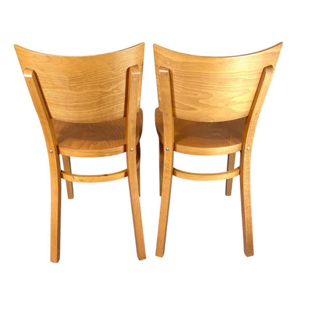 【2脚セット】TON unico PLANKチェア　チェコ製 椅子 イス