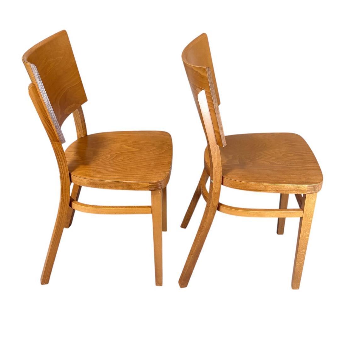 【2脚セット】TON unico PLANKチェア　チェコ製 椅子 イス