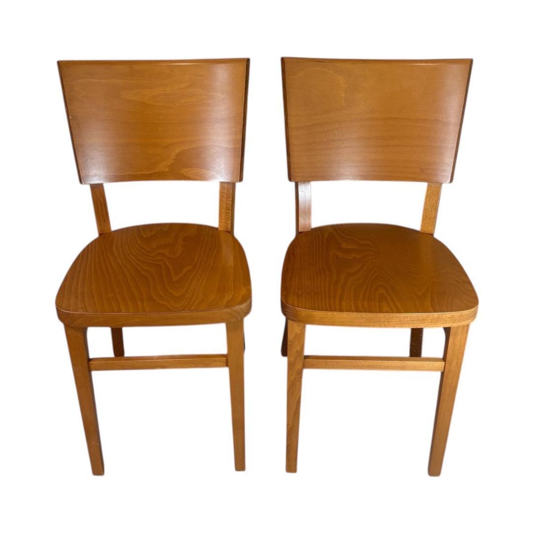 【2脚セット】TON unico PLANKチェア　チェコ製 椅子 イス