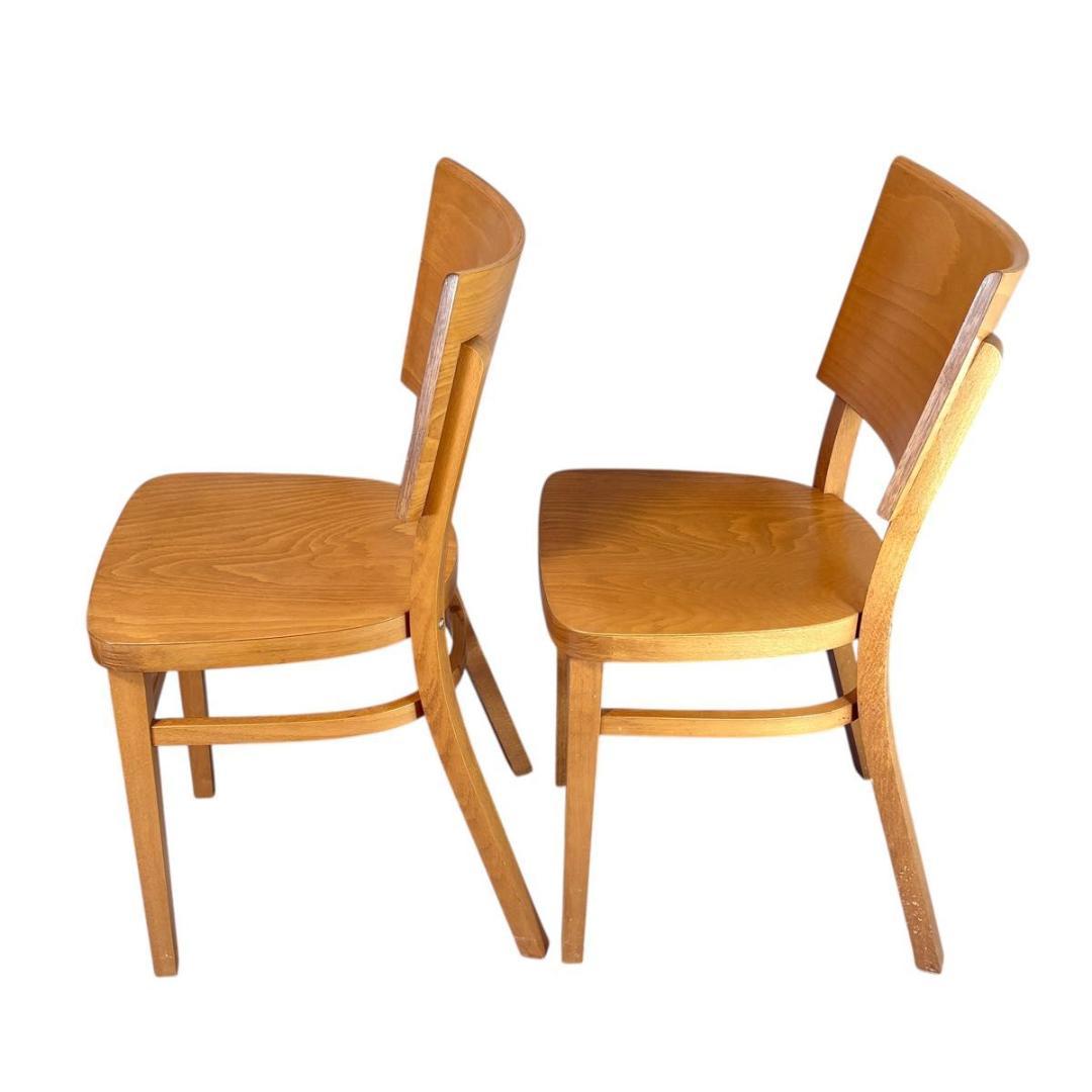 【2脚セット】TON unico PLANKチェア　チェコ製 椅子 イス