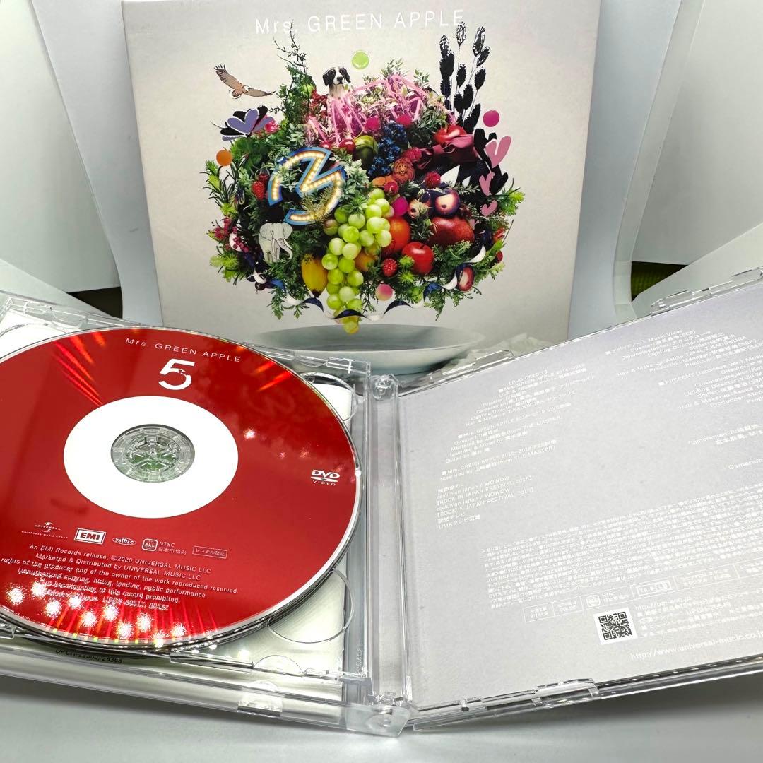 りむるMrs.GREEN APPLE ベストアルバム　5 初回限定盤
