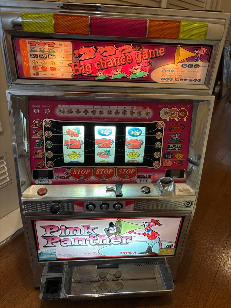 ピンクパンサー TYPE-A スロットマシン
