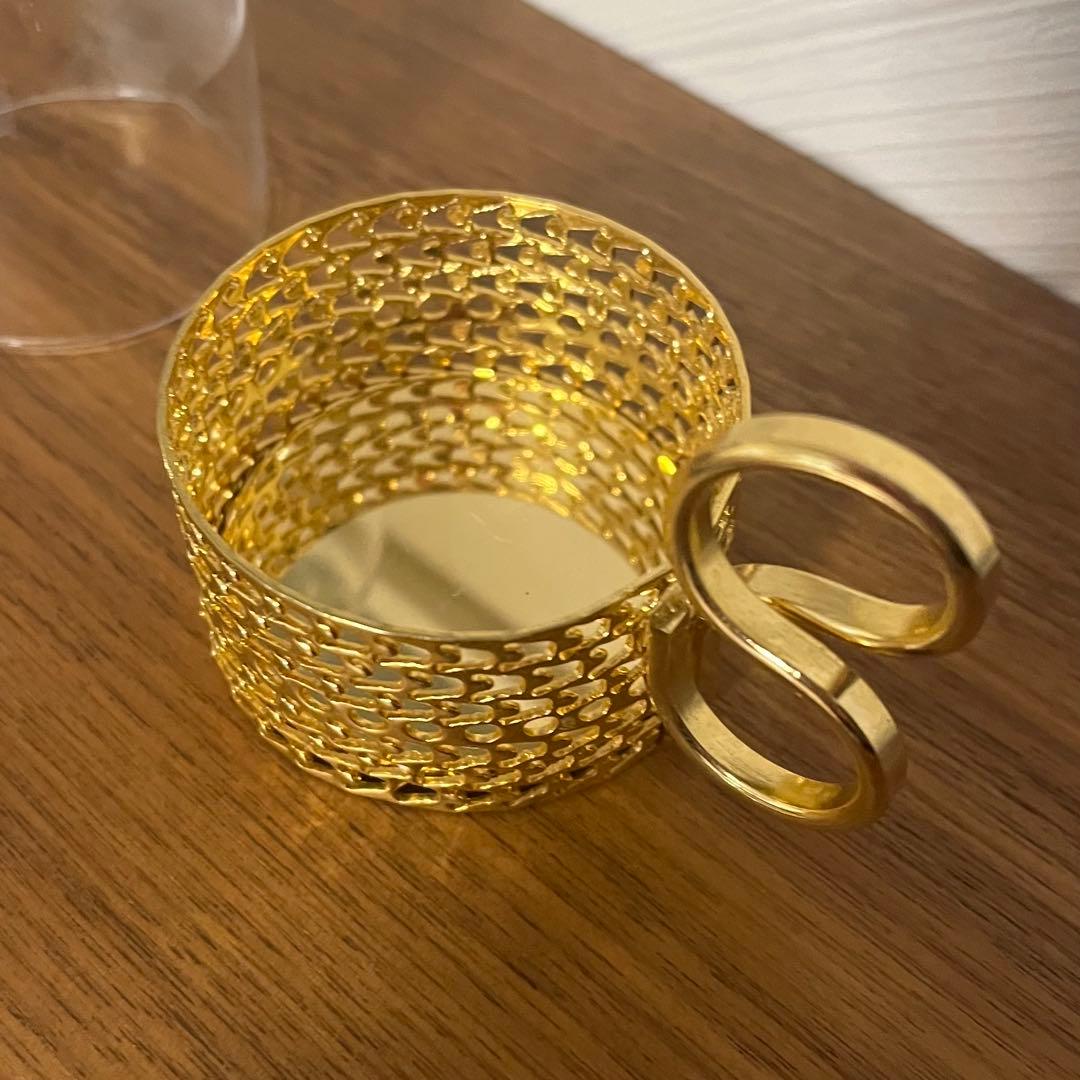 イッタラ 24Karaatti ツァイッカ キャンドルホルダー S