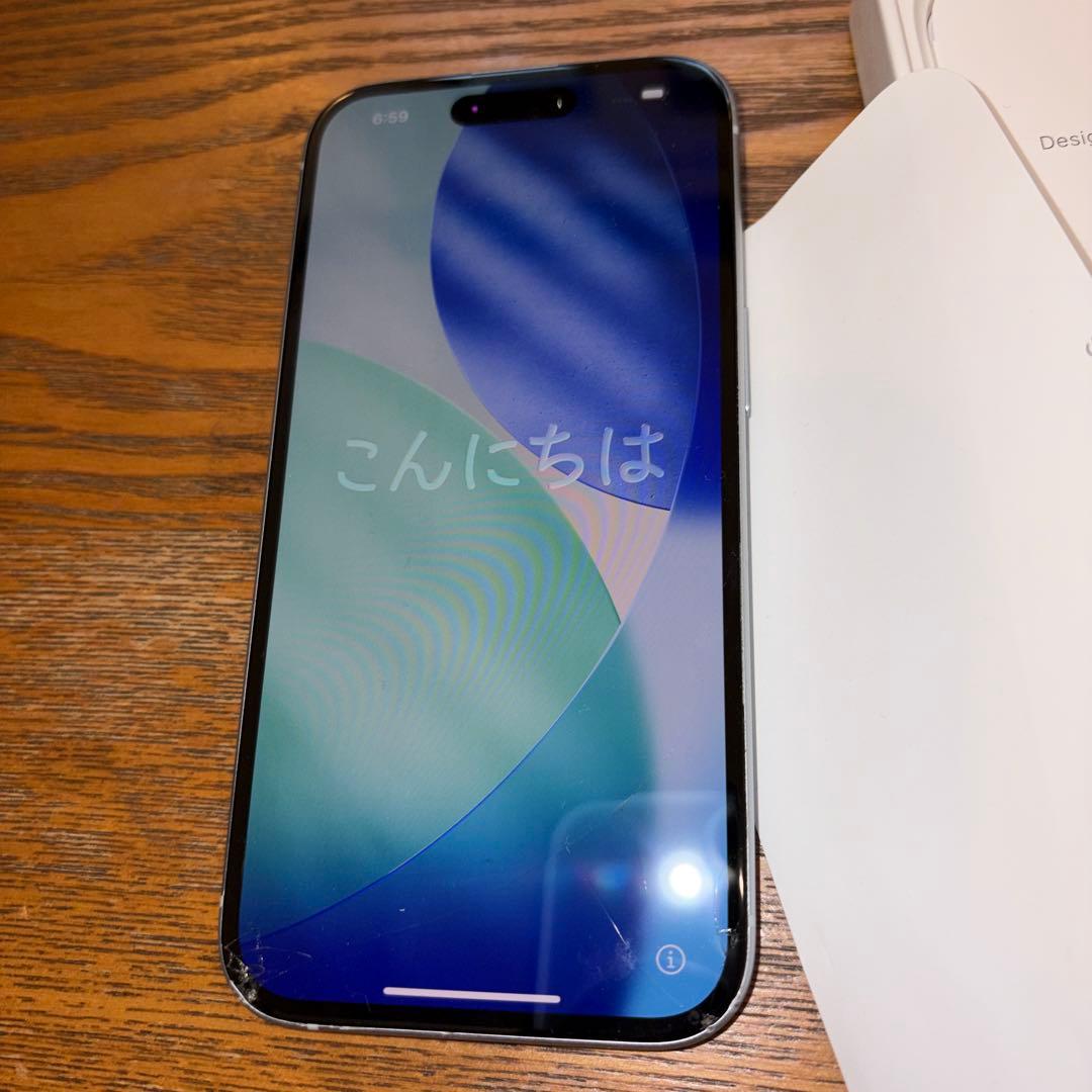 iPhone１５本体　箱付　ジャンク品です。