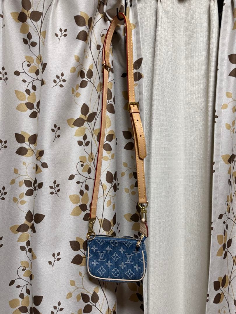 ナビ　ノベルティ商品♡ ミニ デニムショルダーバッグ