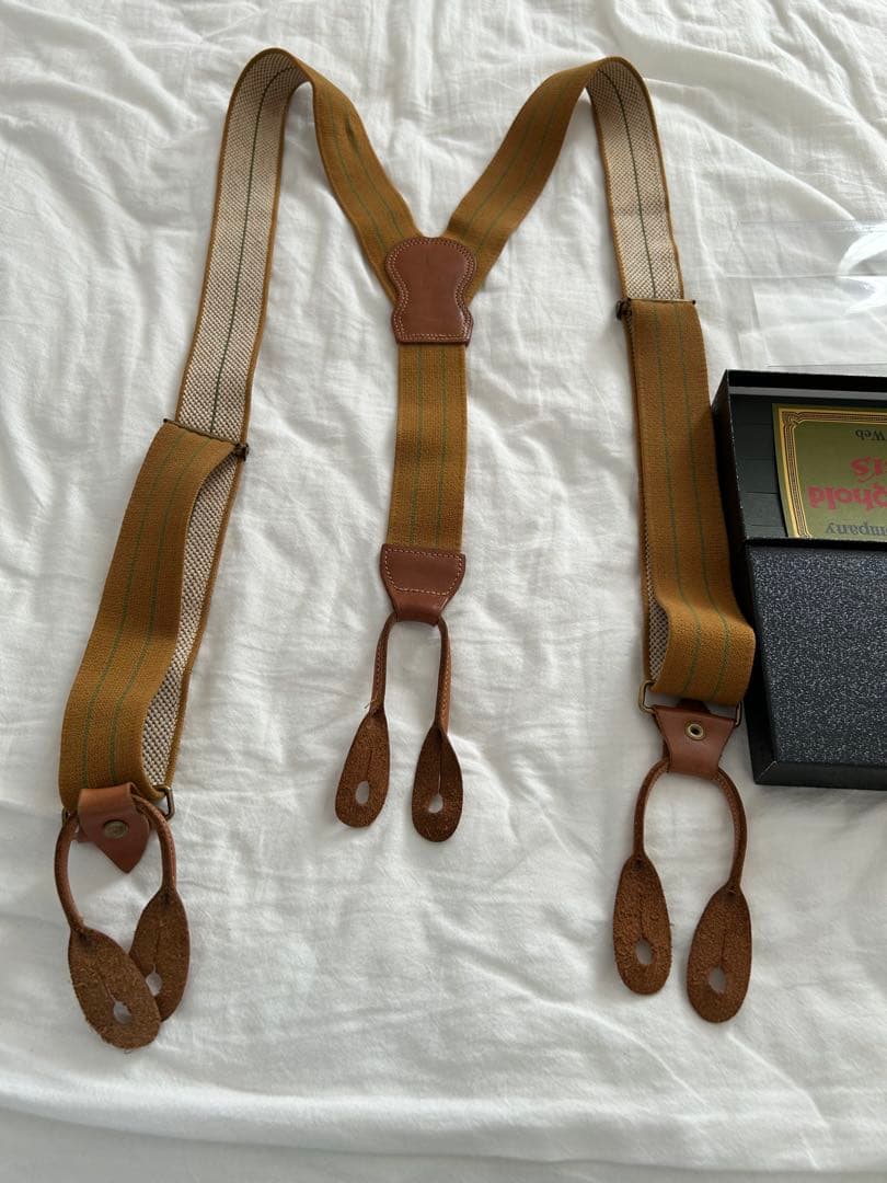 美品　FREEWHEELERS サスペンダー