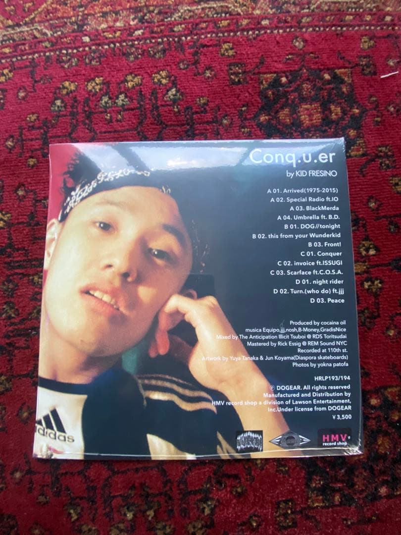 KID FRESINO Conq.u.er レコード