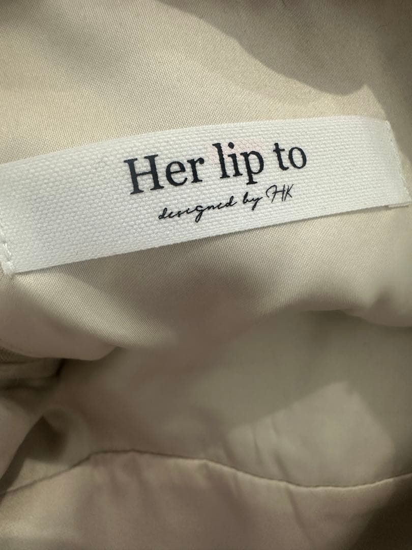 スカート herlipto Hemingway Check Tweed Skirt