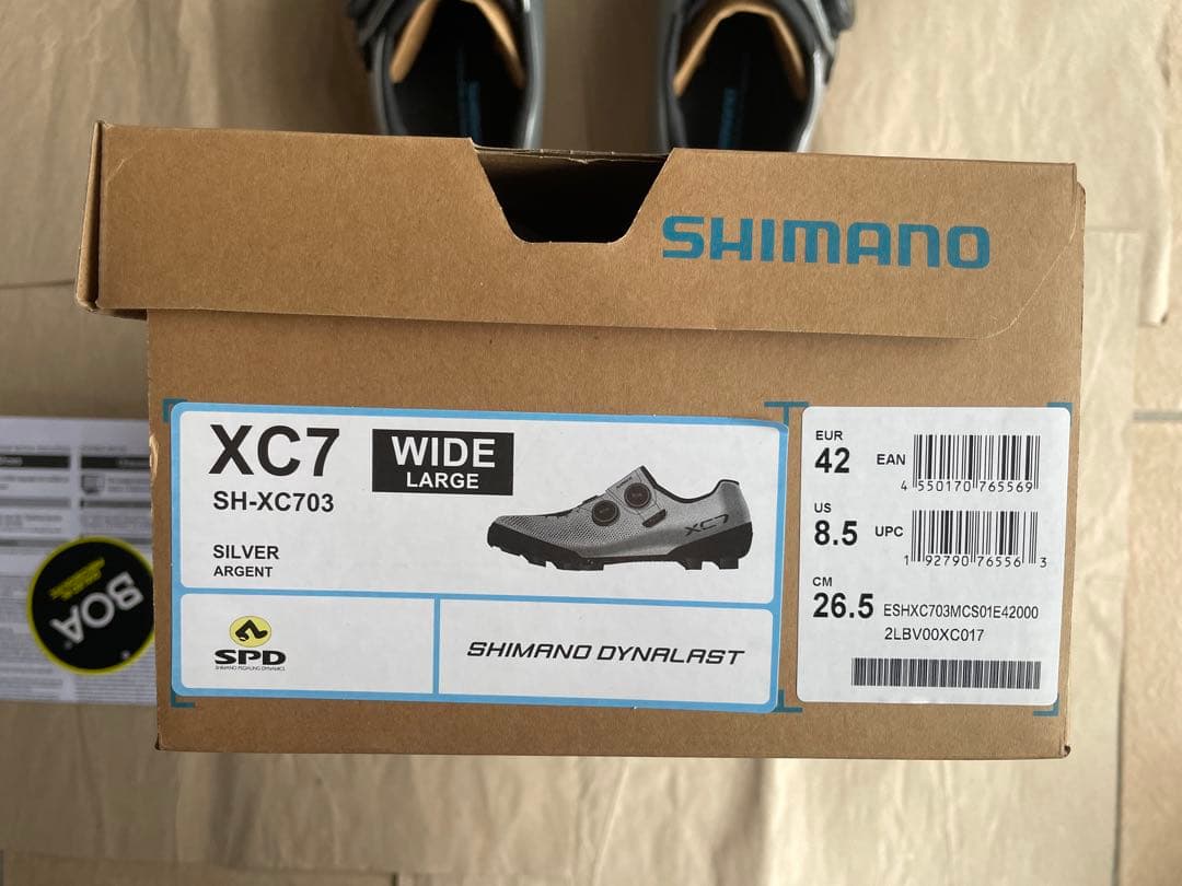 SHIMANO XC703 WIDE シューズ 42