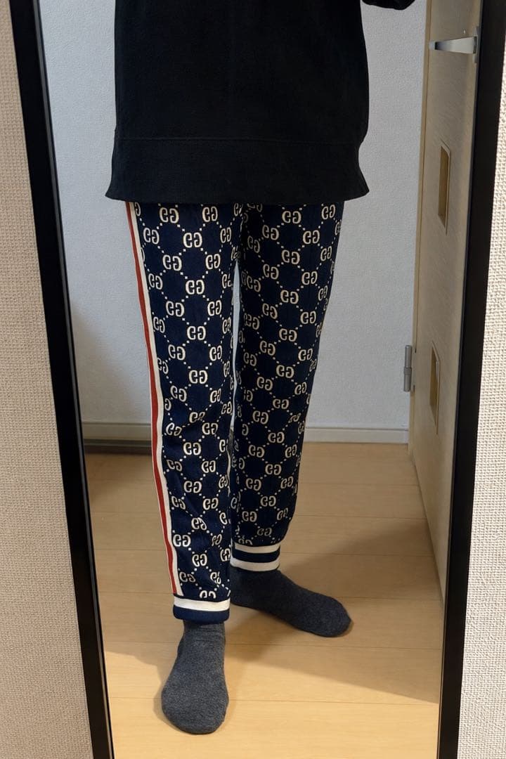 k*7様 GUCCI GGジャージ　パンツ