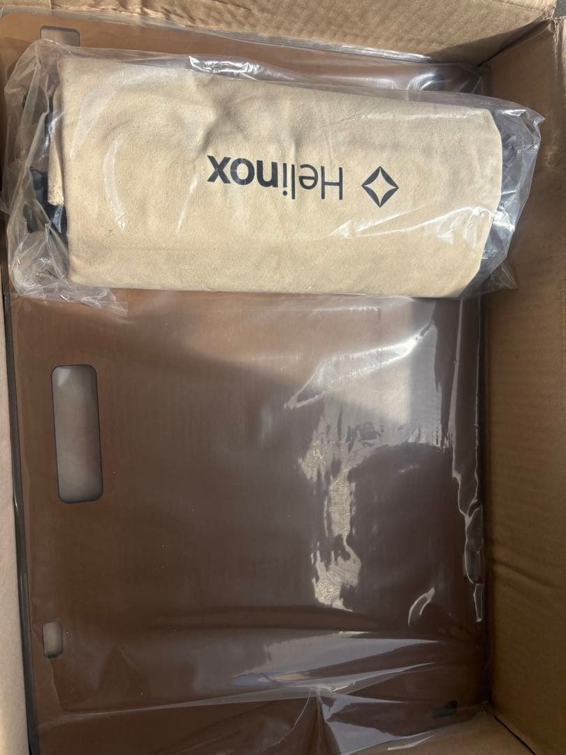 Helinox ヘリノックス テーブルワン ソリッドトップ コヨーテ　天板脚袋