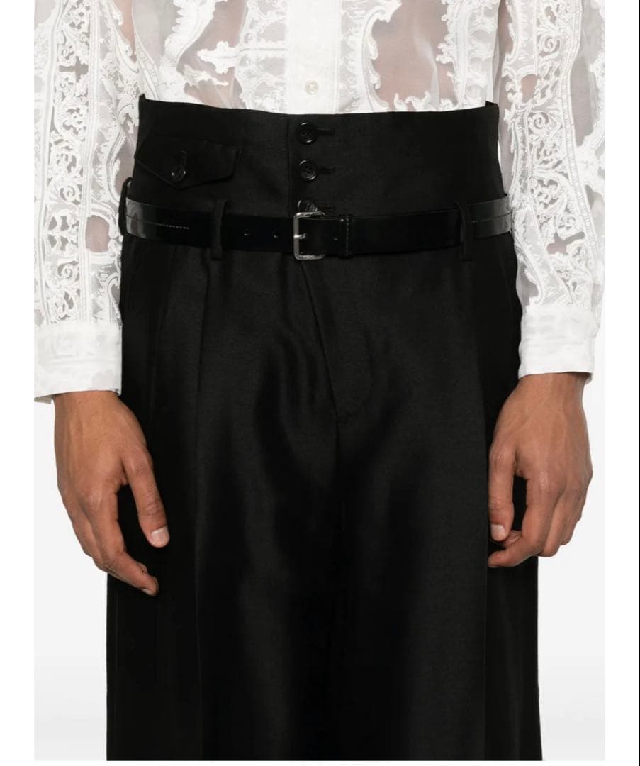 TAAKK プリーツディテール パンツ