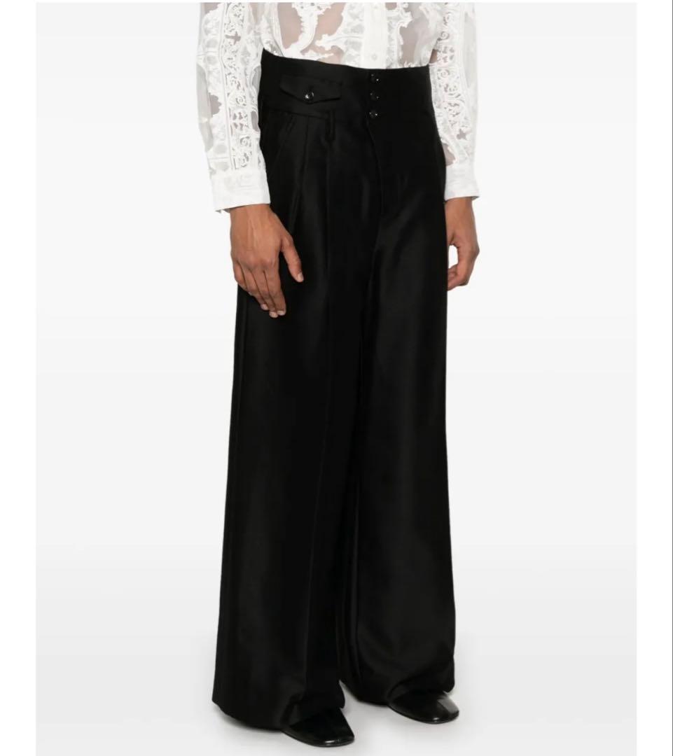 TAAKK プリーツディテール パンツ