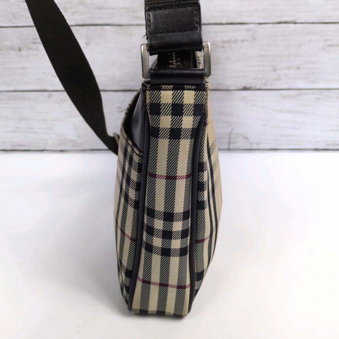 バーバリー ノバチェック ショルダーバッグ ハンドバッグ ブラウン 2way