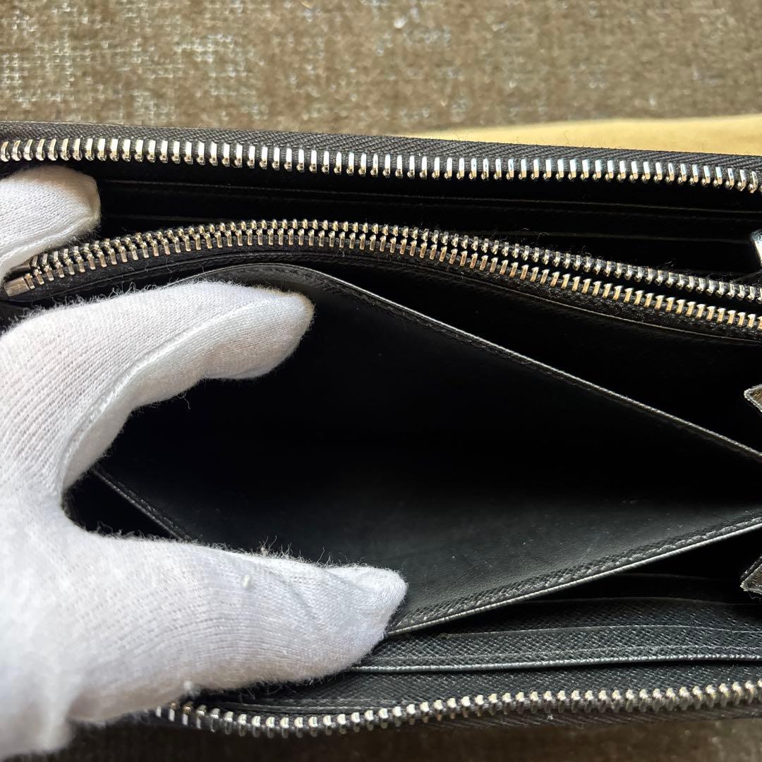ルイ・ヴィトン ジッピーウォレット 長財布 エピ ブラック RFID