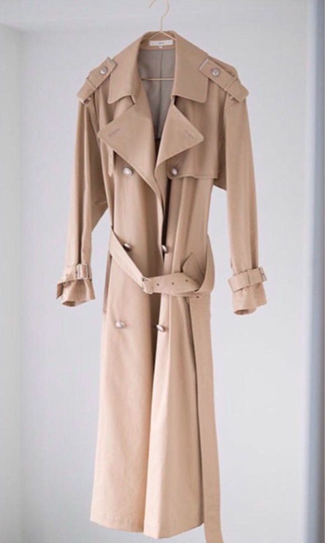 井川遥 【Herato/ヘルト】 トレンチコート Ⅱ ベージュ 美品