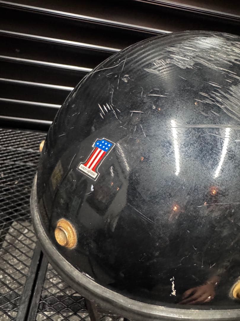 ハーレーダビットソン　Bell ベル　トライアルヘルメット　ビンテージヘルメット