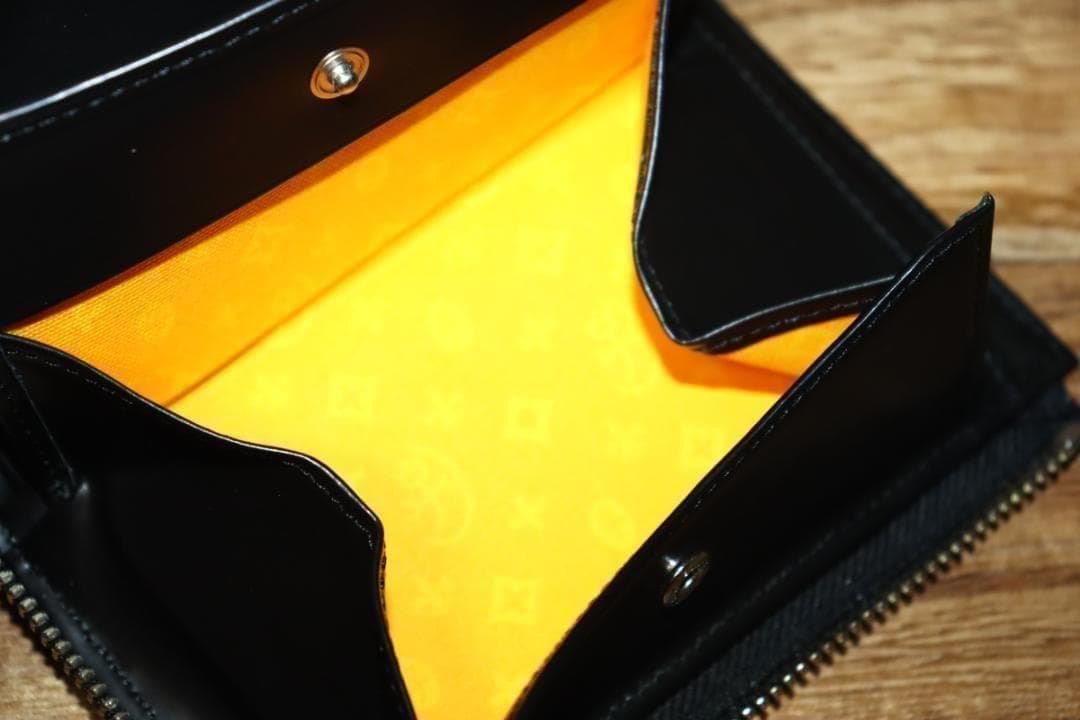 新品 CASTELBAJAC ウプラ 牛革 二つ折り財布 L字ファスナー Ⓗ