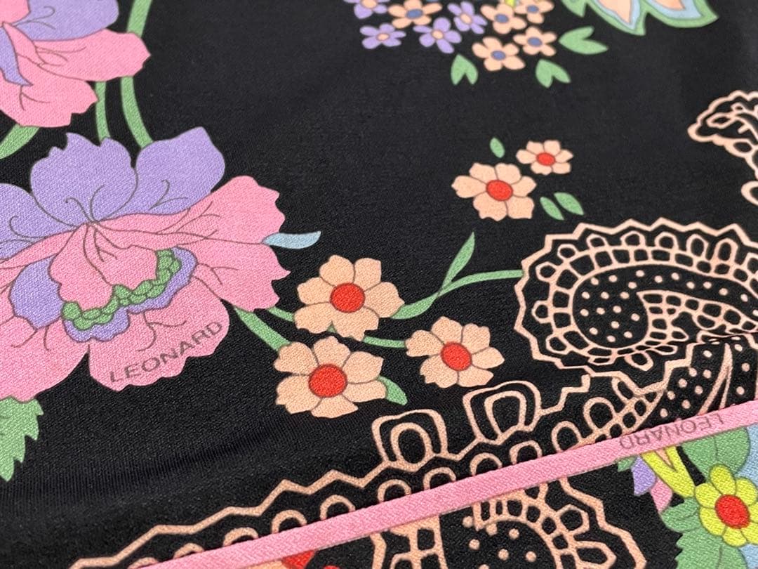 L*a様 レオナール LEONARD 袖ニット トップス 長袖