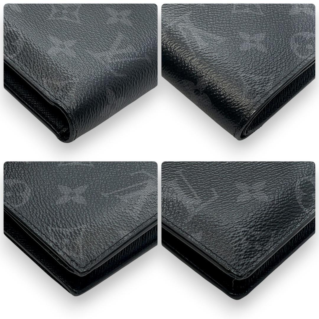 現行極美品☆ルイヴィトン ポルトフォイユ・マルコNM エクリプス 二つ折り財布