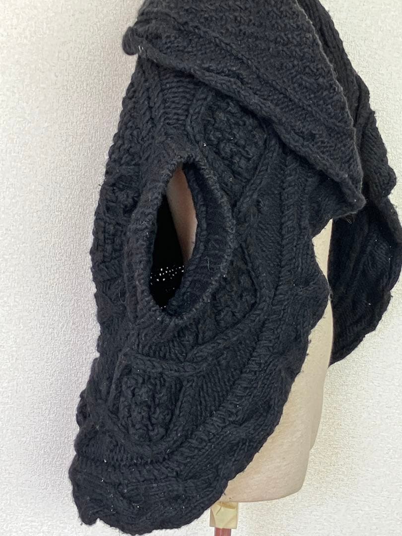 tricot COMME des GARÇONS ニットベスト　黒