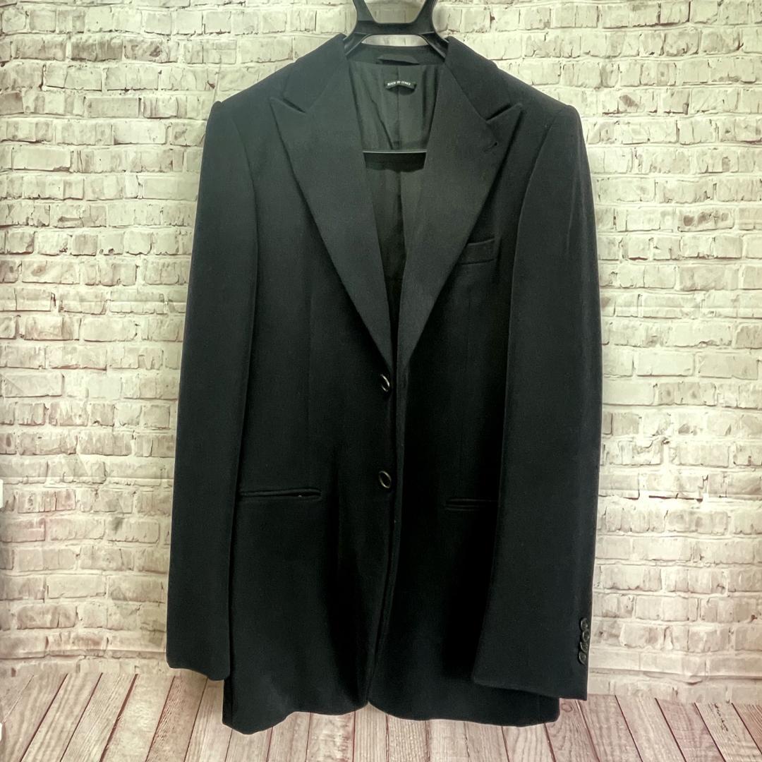 GIORGIO ARMANI　セットアップ　46　黒　ビジネスカジュアル
