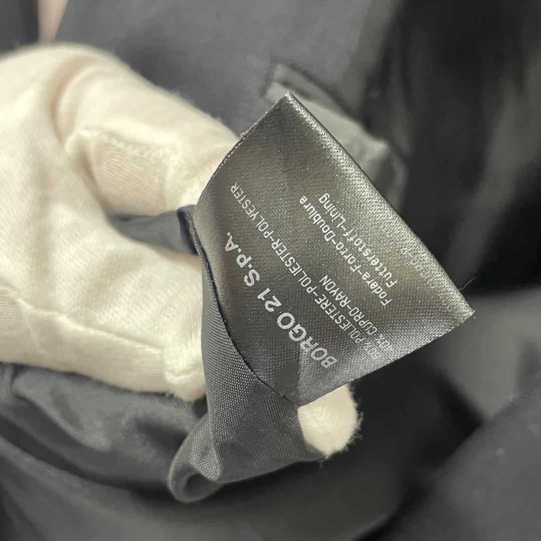 GIORGIO ARMANI　セットアップ　46　黒　ビジネスカジュアル