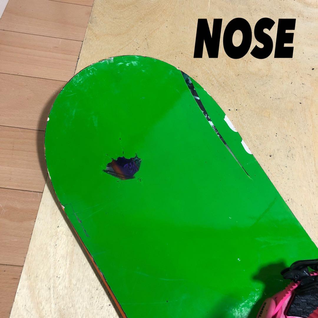 ROME スノーボード グラトリ スノボ ロッカーボード FLUX ビンディング