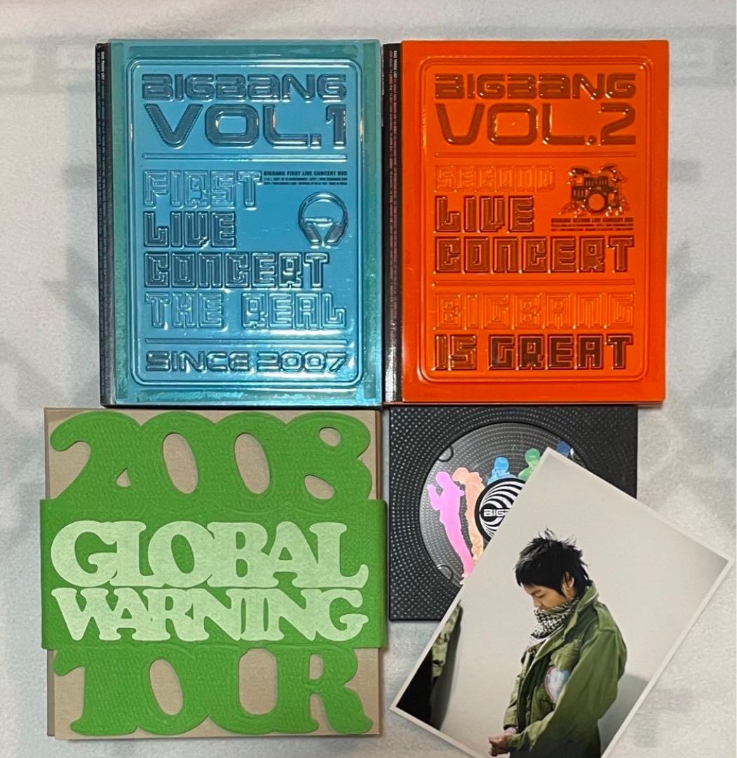 BIGBANG DVD 3点　T.O.P フォトカード　サイン