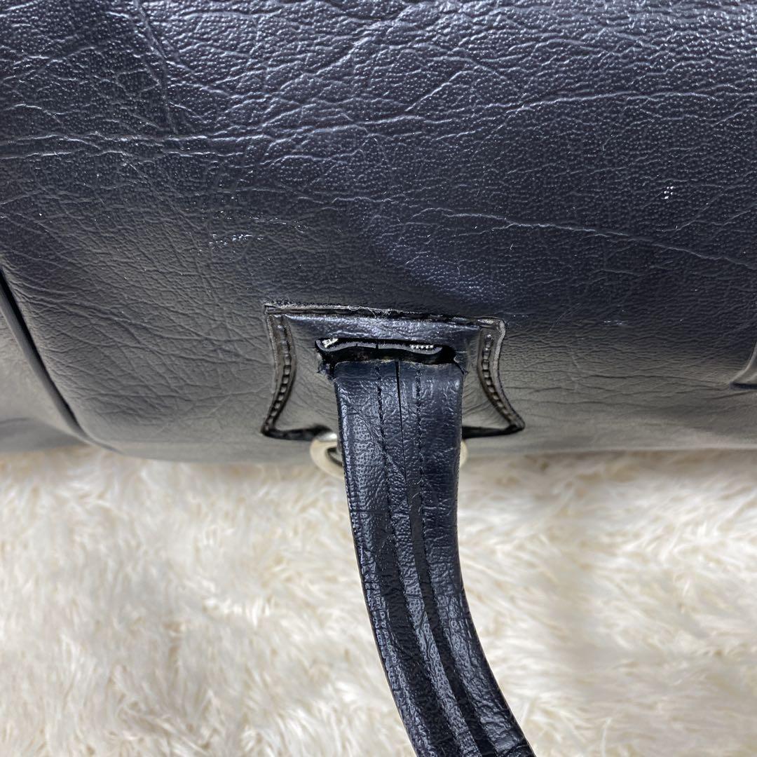 HARLEY-DAVIDSON ハーレーダビッドソン ボストンバック レザー 黒