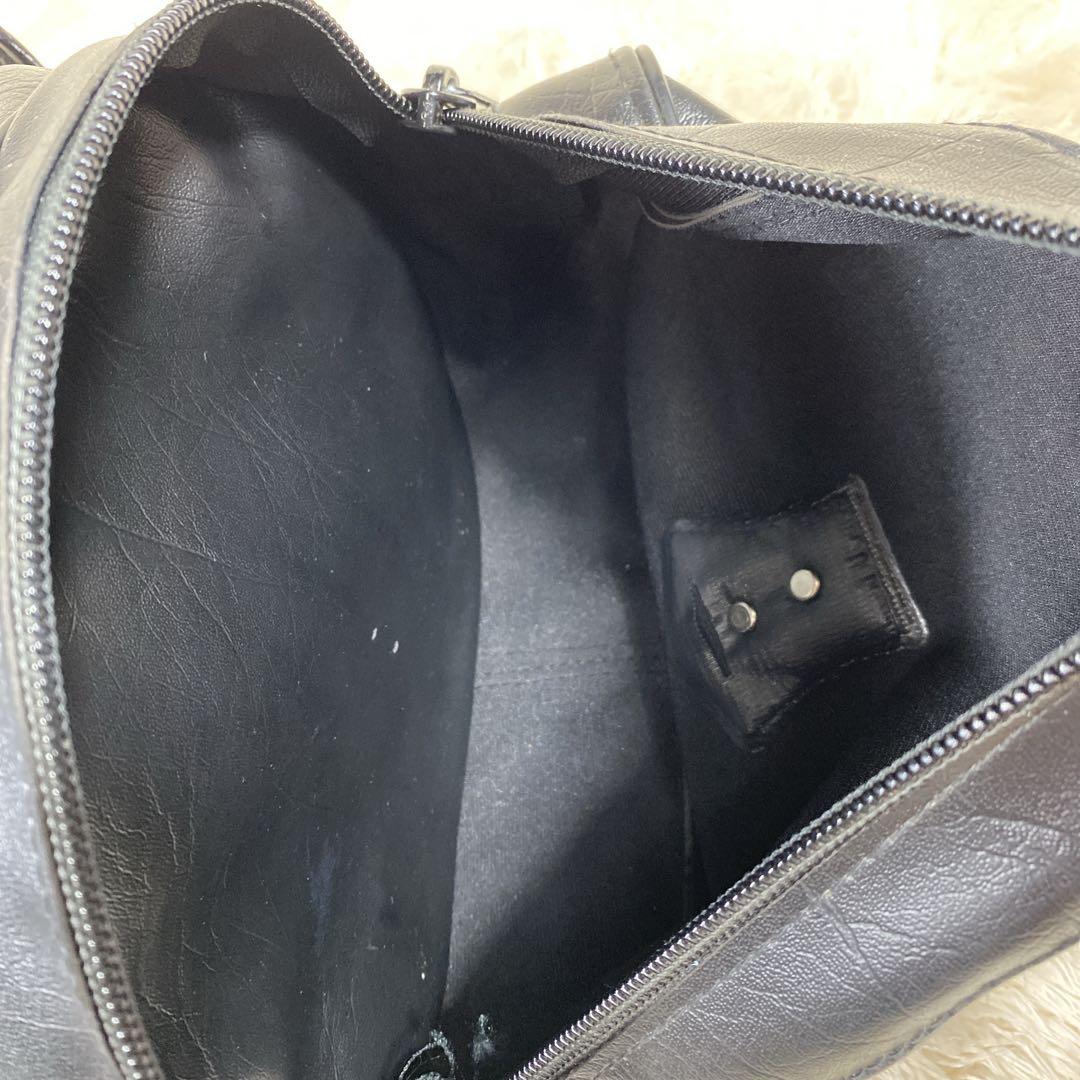 HARLEY-DAVIDSON ハーレーダビッドソン ボストンバック レザー 黒