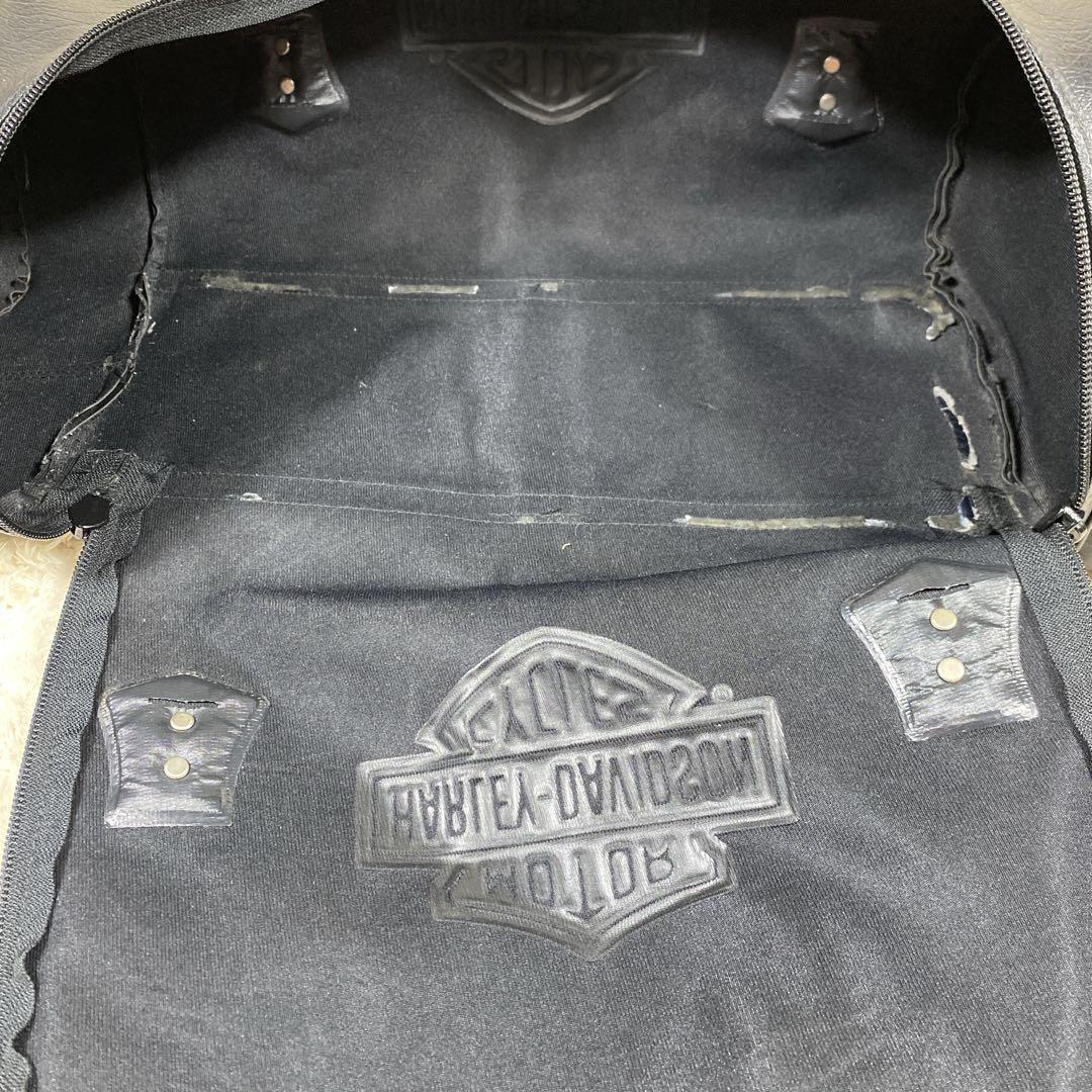 HARLEY-DAVIDSON ハーレーダビッドソン ボストンバック レザー 黒