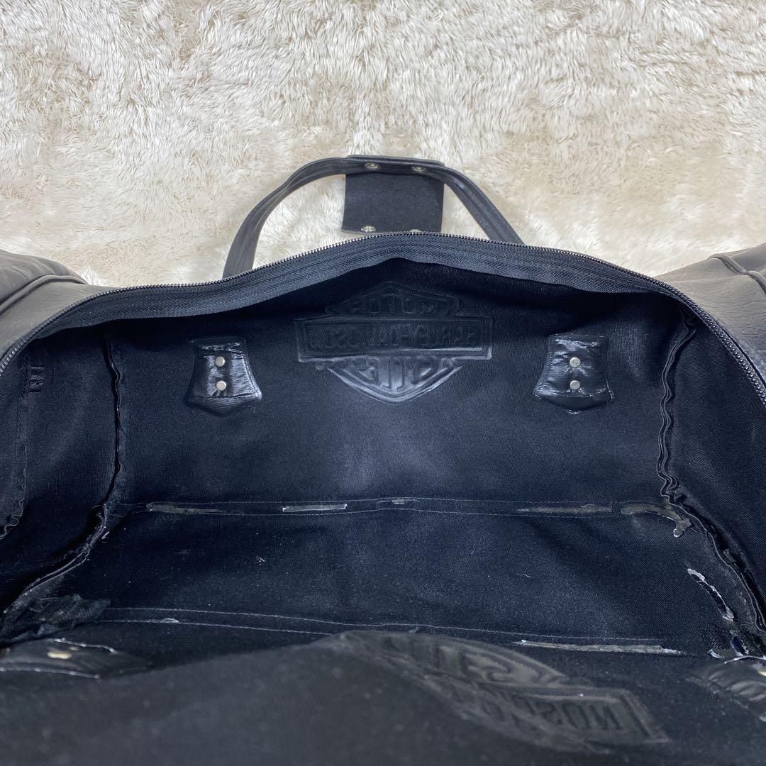 HARLEY-DAVIDSON ハーレーダビッドソン ボストンバック レザー 黒