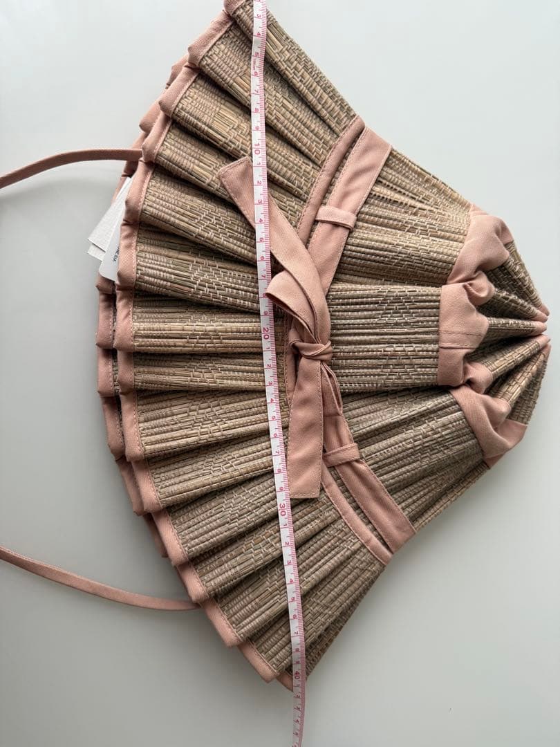 新品タグ付き　LORNA MURRAY フリルバケットハット ベージュ/ピンク