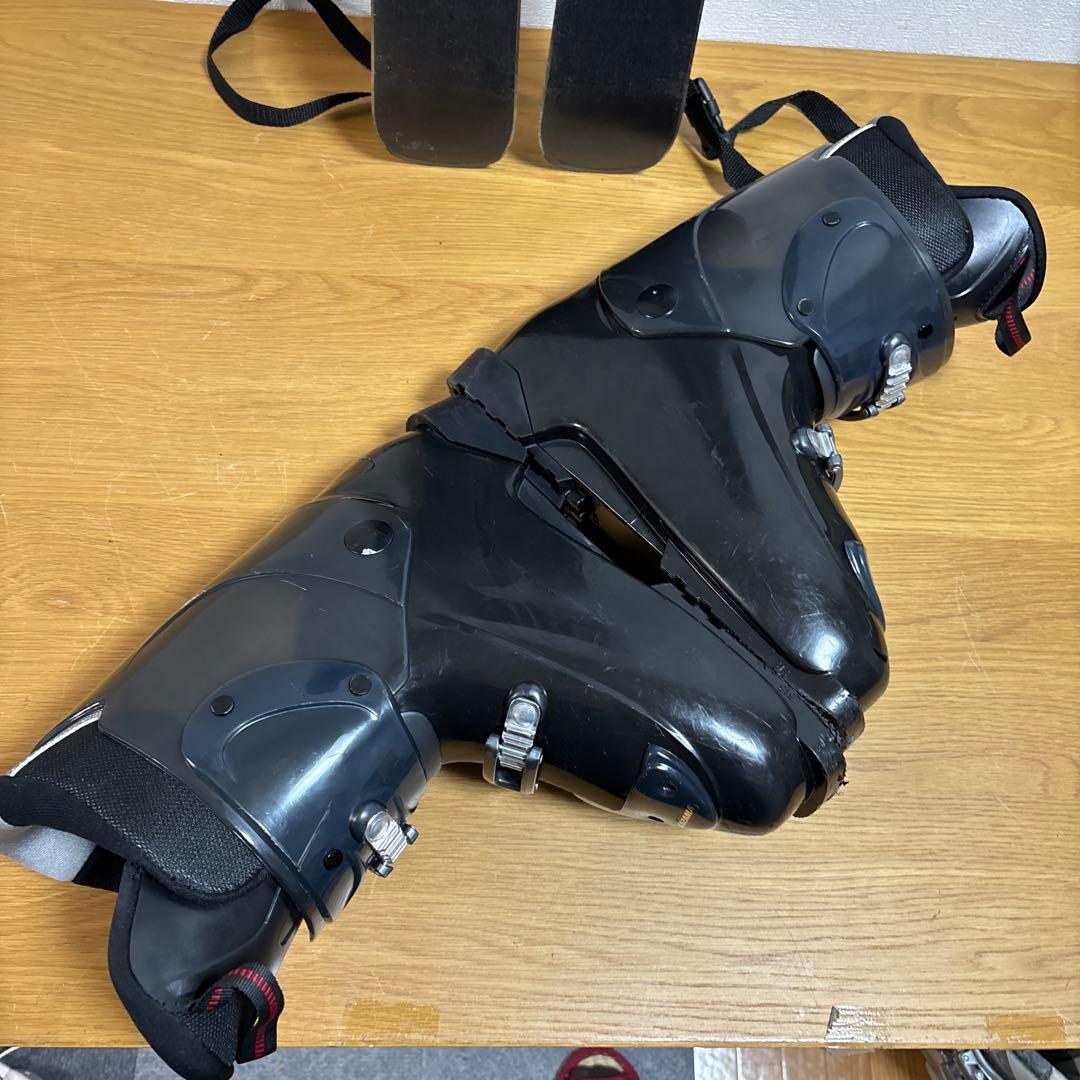 メンズ　ショートスキー　ファンスキーセット　KAZAMA 27-27.5cm