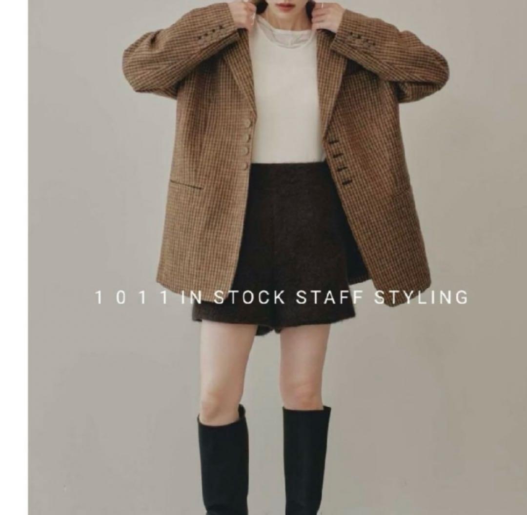 パンツ todayful mohair short pants38