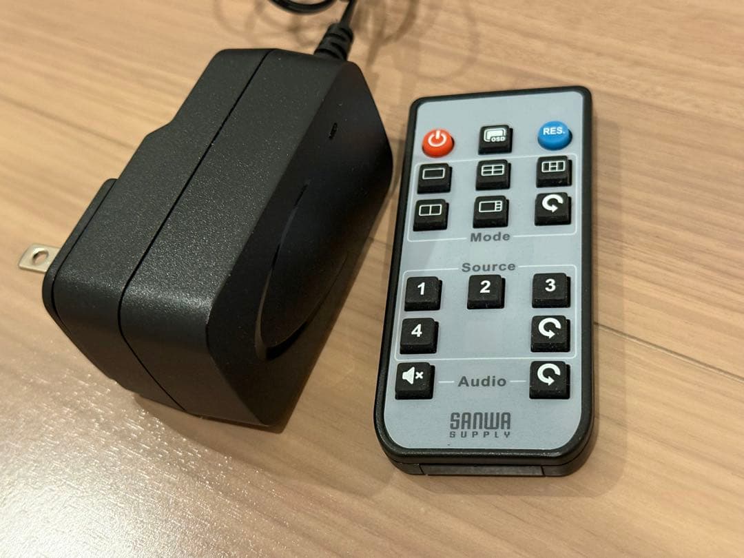 美品★サンワサプライ SW-UHD41MTV 4K対応 4分割同時表示