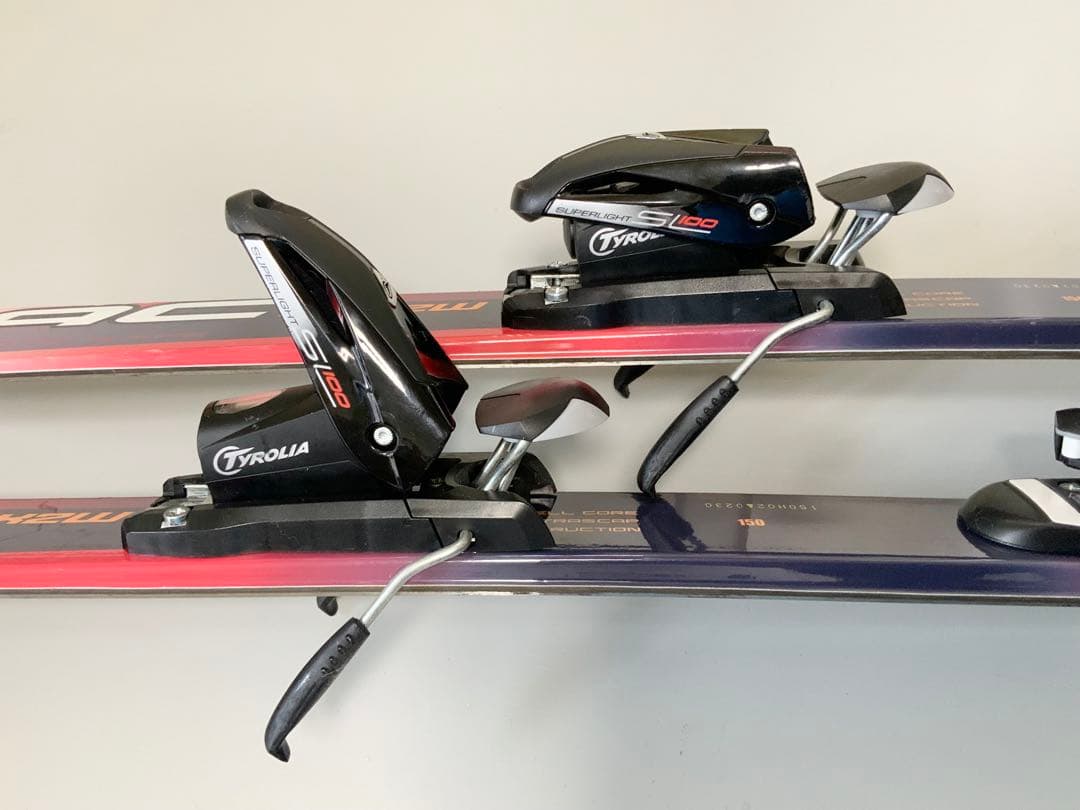 スキー4点セット　BXB 板150cm／ブーツ24cm-24.5cm