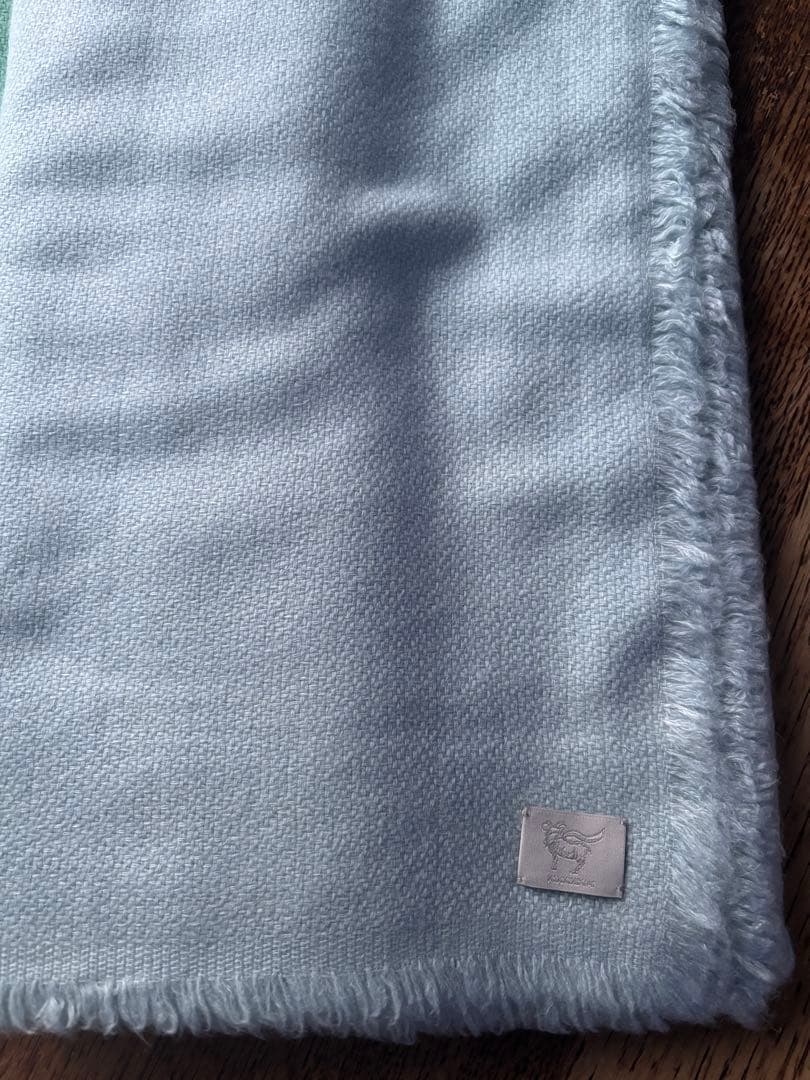 う*ん様 新品　IENA NIMNIMDUAI ストール　サックスブルー