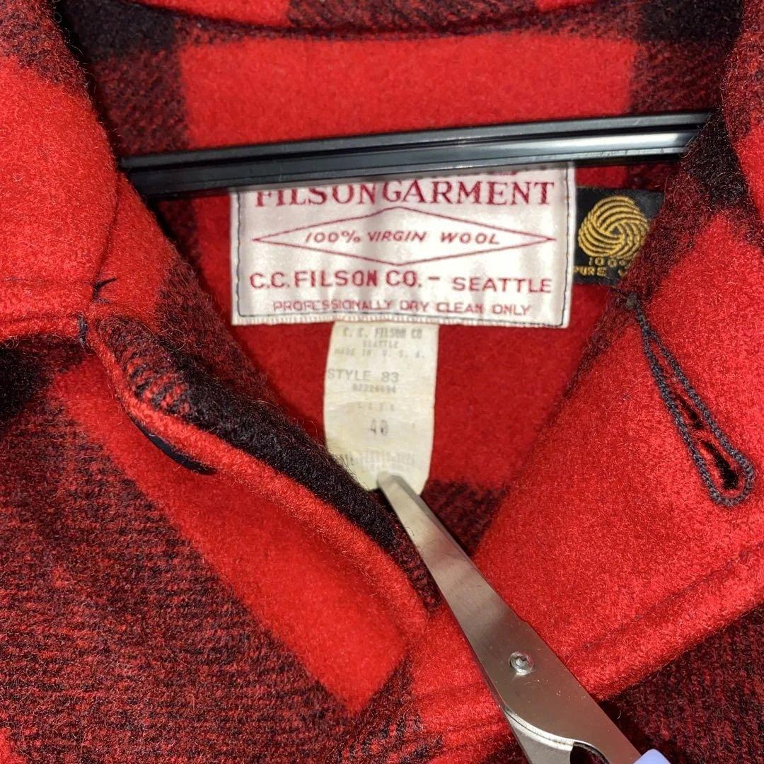 FILSON フィルソン ダブル マッキーノクルーザー 40 USA製