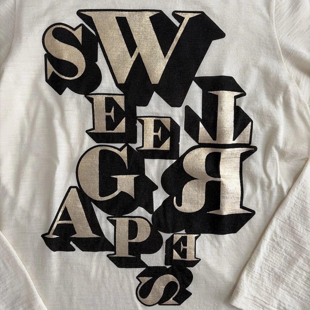 tricot COMME des GARÇONS グラフィックウール長袖Tシャツ