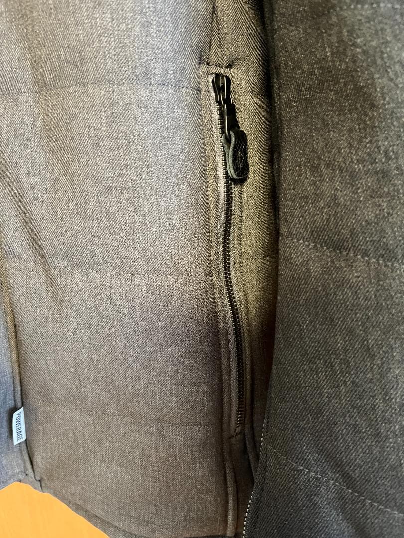 パワーエイジ エクストリームウォームフーディー L グレー／ブラック